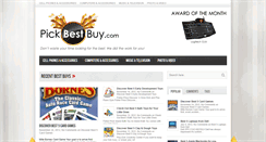 Desktop Screenshot of pickbestbuy.com